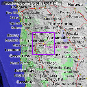 Eneabba Map
