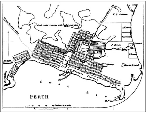 The 1833 Plan of Perth.